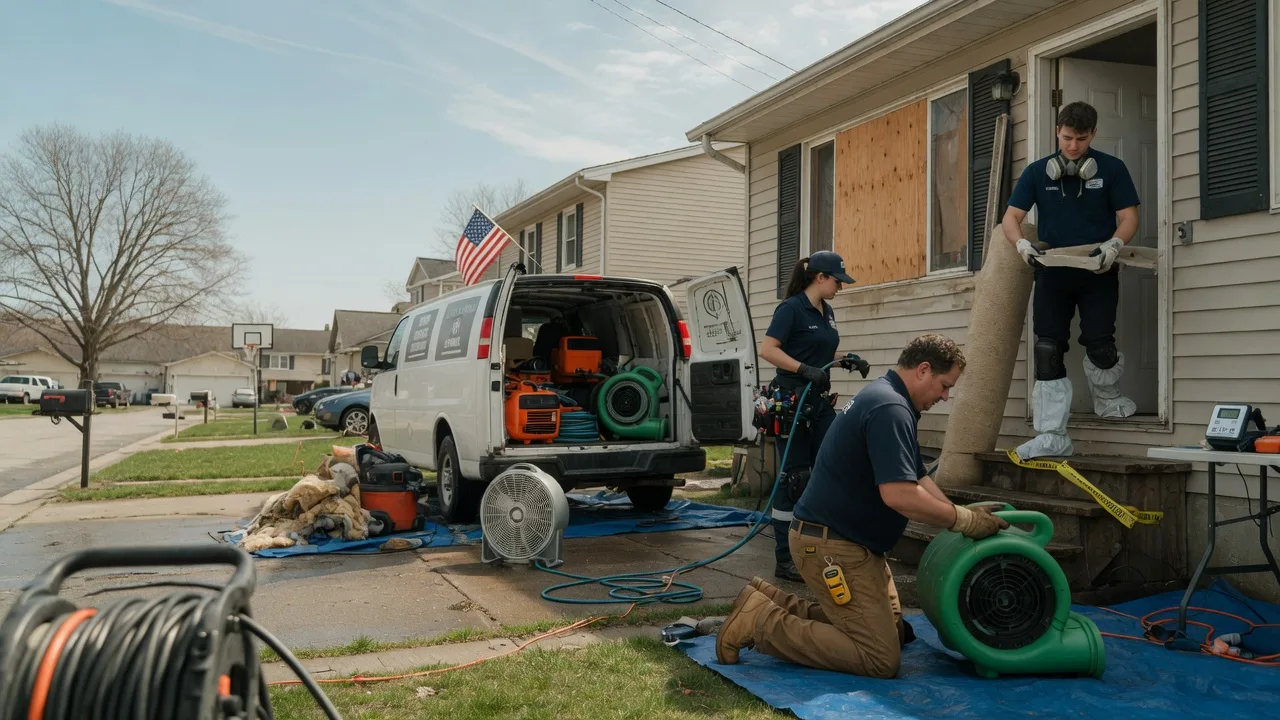 Water Damage Restoration in Oxford, CT near me